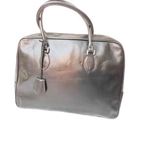 FURLA Elegant Black Leather Handbag